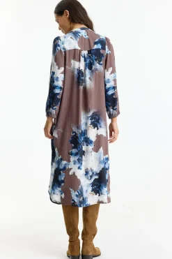 Agatha - Let kjole med blomstret mønster
