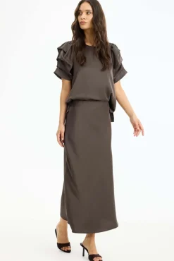 Alexandra - Lang elegant nederdel