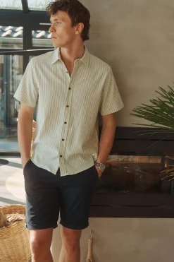 Alfonso - Chino shorts med let strech