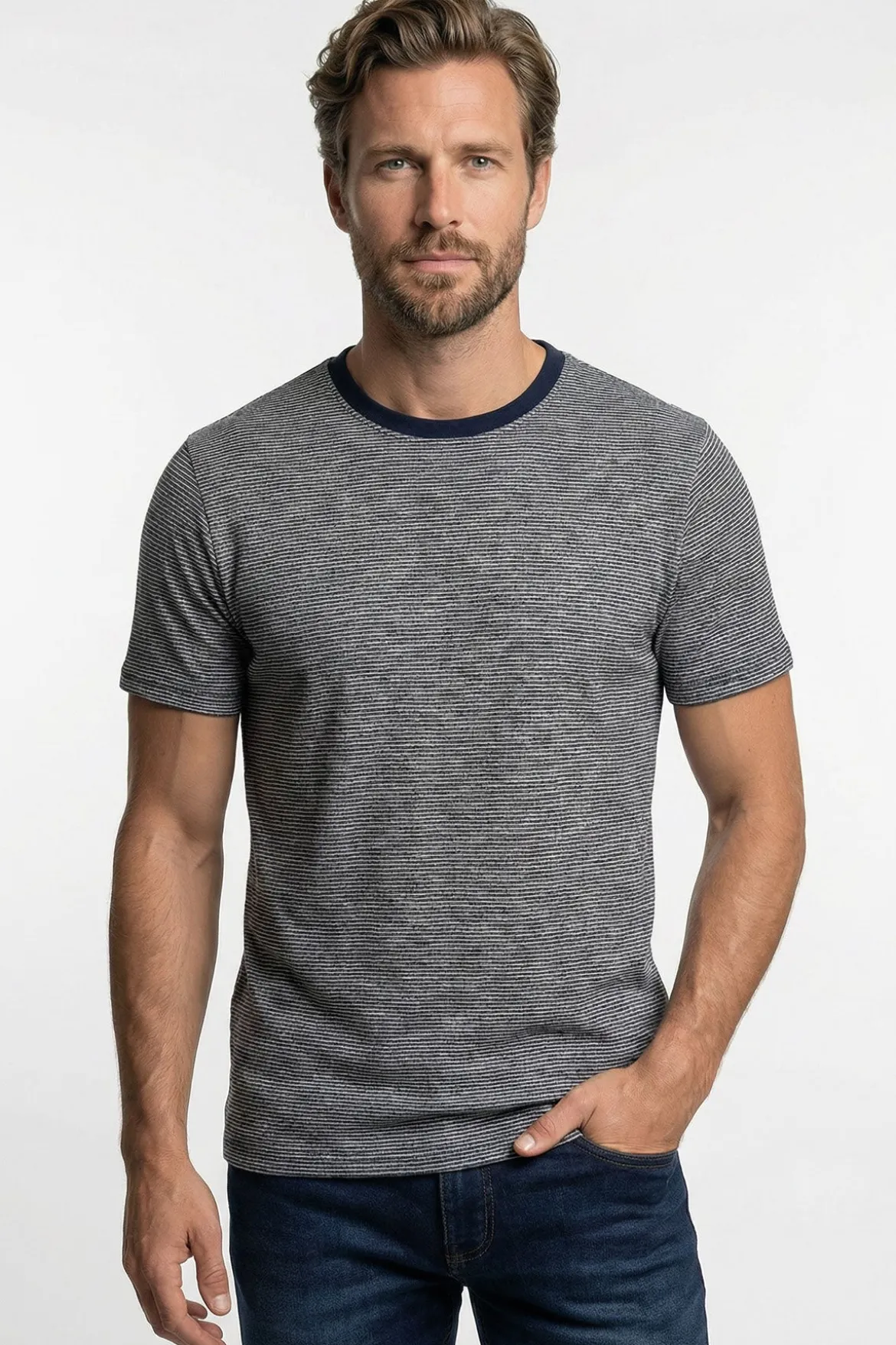 Alvin - Kortærmet T-shirt med rund hals