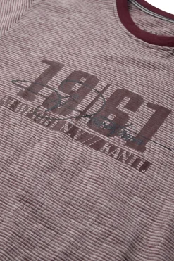 Alvin print - Stribet T-shirt med print