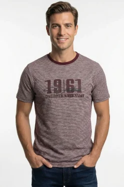 Alvin print - Stribet T-shirt med print