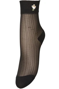 Becksöndergaard Floral Sheer Sock