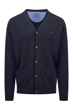 Cardigan med knapper og lommer