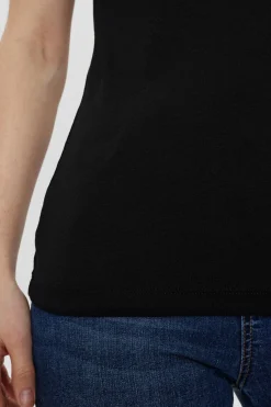 Cindie 6044 - Basis T-shirt med korte ærmer