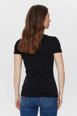 Cindie 6044 - Basis T-shirt med korte ærmer