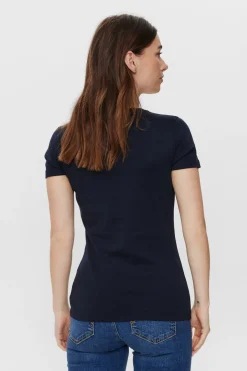 Cindie 6044 - Basis T-shirt med korte ærmer