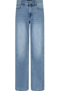 Claudette Slanted Seam - Strækbare jeans med brede ben