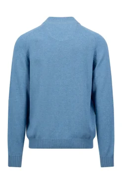 College cardigan med lynlås