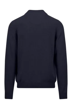 College cardigan med lynlås