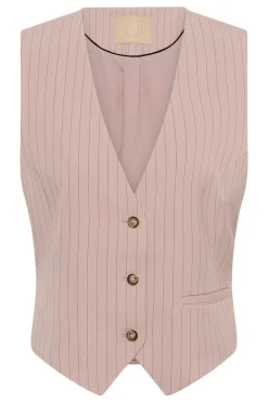 CUcæcilie - Waistcoat vest med striber
