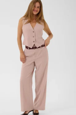 CUcæcilie - Waistcoat vest med striber