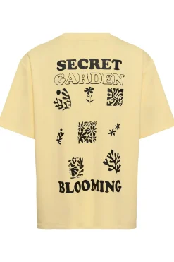 CUgarden - Oversize t-shirt med print på ryggen