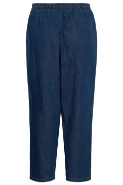 CUlava Arpa - Denim bukser med elastisk talje