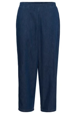 CUlava Arpa - Denim bukser med elastisk talje