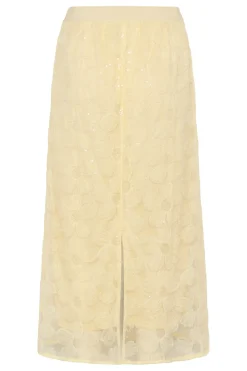 CUmera - Lang blonde blomster nederdel