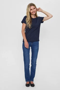 Dea - Basis kortærmet t-shirt med rund hals