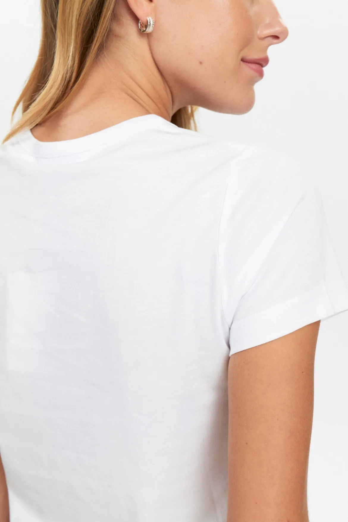 Dea - Basis kortærmet t-shirt med rund hals