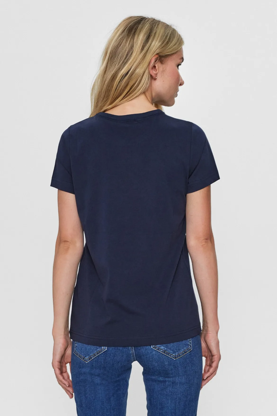 Dea - Basis kortærmet t-shirt med rund hals