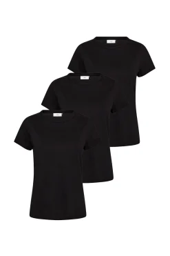 Dea - Basis kortærmet t-shirt med rund hals (3 stk.)