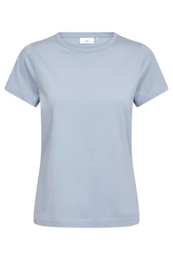 Dea - Kortærmet t-shirt med rund hals i økologisk bomuld