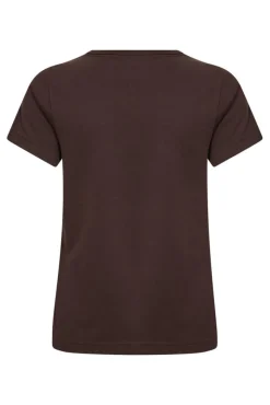 Dea - Kortærmet t-shirt med rund hals i økologisk bomuld