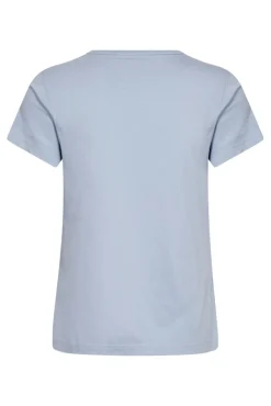 Dea - Kortærmet t-shirt med rund hals i økologisk bomuld