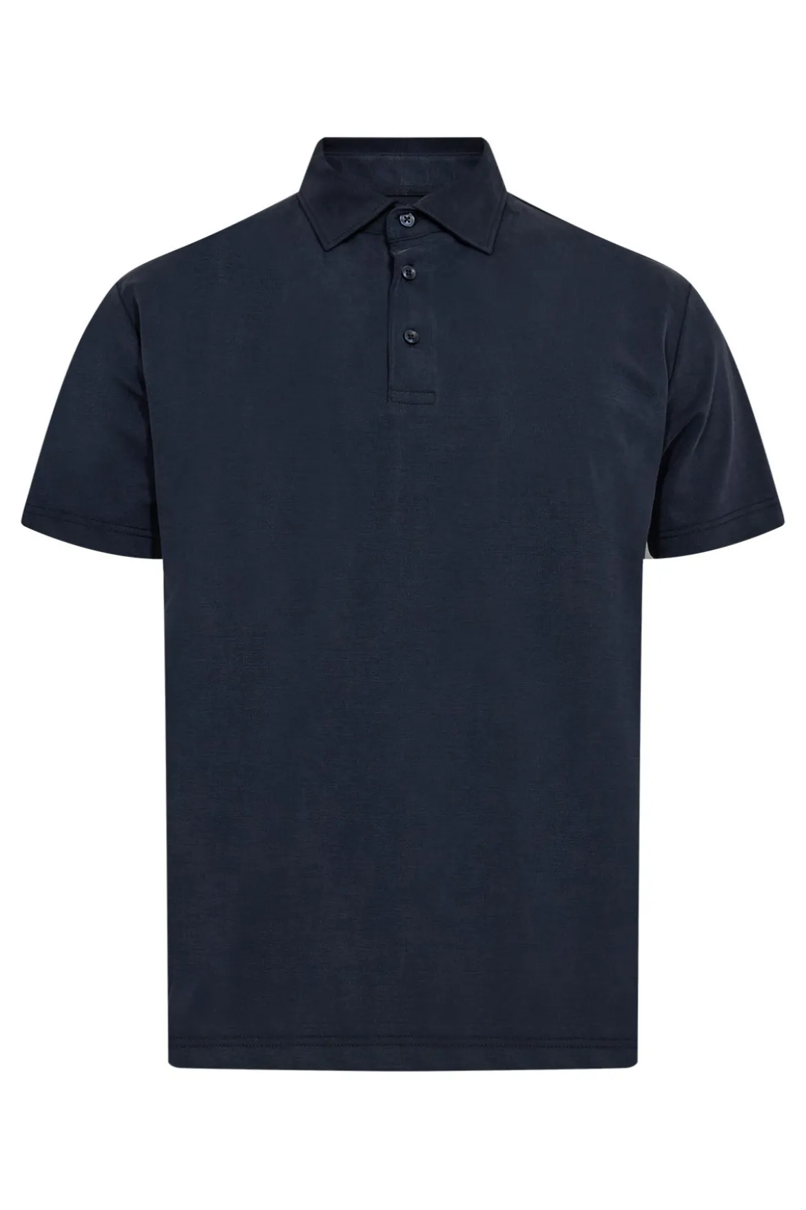 Degn - Kortærmet polo t-shirt med stræk
