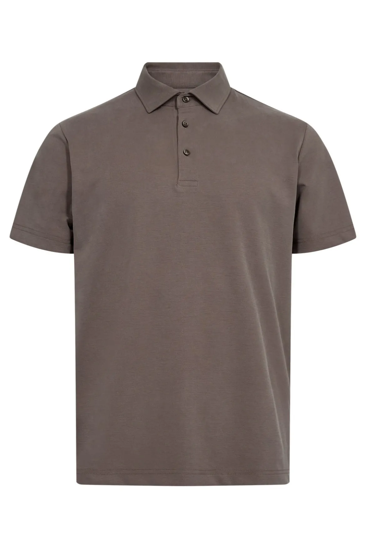 Degn - Kortærmet polo t-shirt med stræk