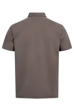 Degn - Kortærmet polo t-shirt med stræk