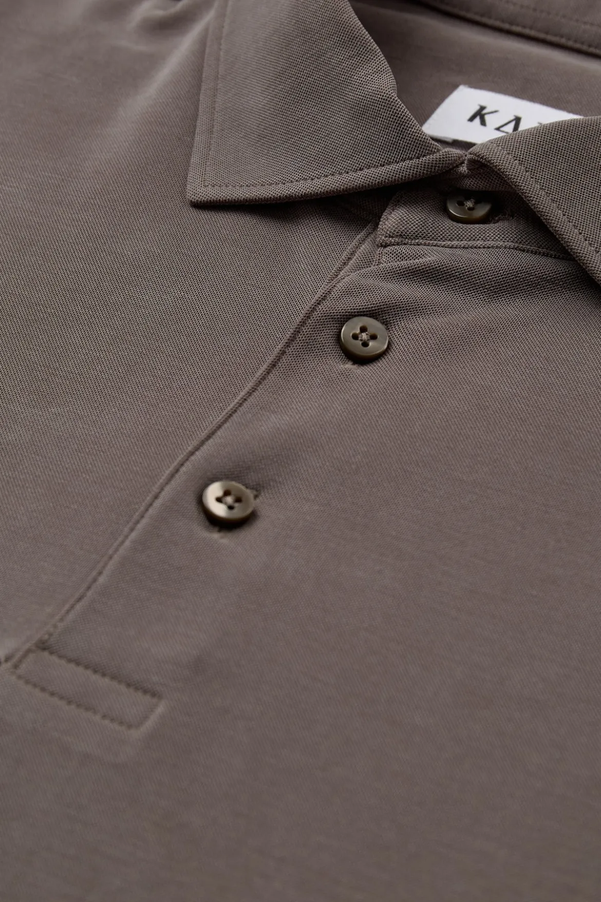 Degn - Kortærmet polo t-shirt med stræk