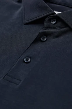 Degn - Kortærmet polo t-shirt med stræk