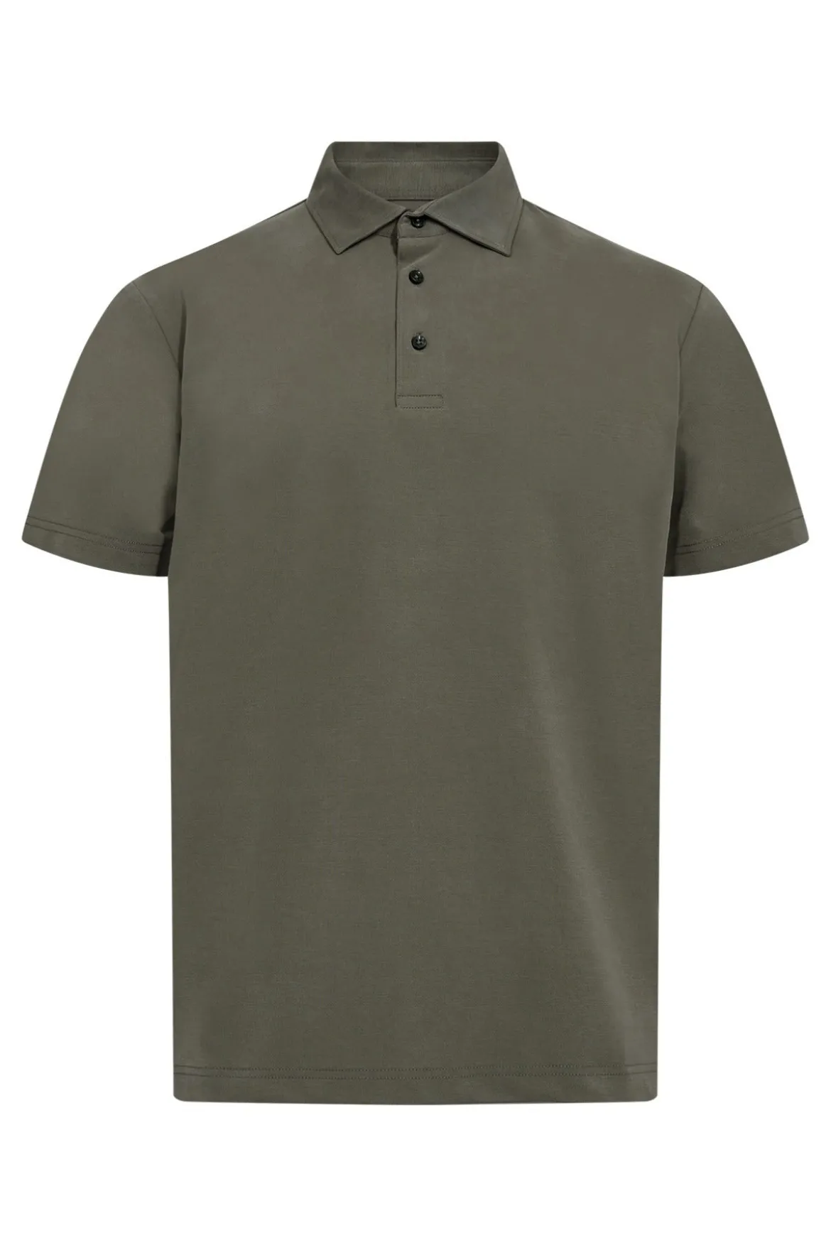 Degn - Kortærmet polo t-shirt med stræk