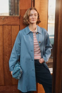 Elena - Trenchcoat med lommer