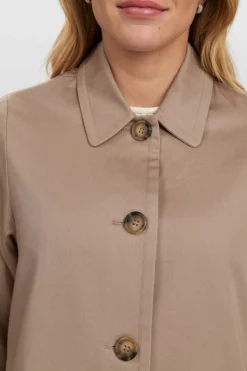 Elena - Trenchcoat med lommer