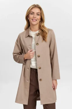 Elena - Trenchcoat med lommer