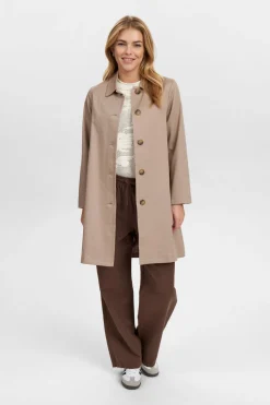 Elena - Trenchcoat med lommer