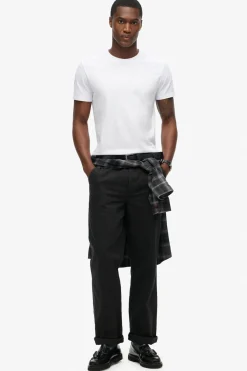 ESSENTIAL LOGO EMB - Basis T-shirt med logo