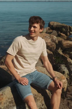 Felix - Denim shorts i comfort kvalitet