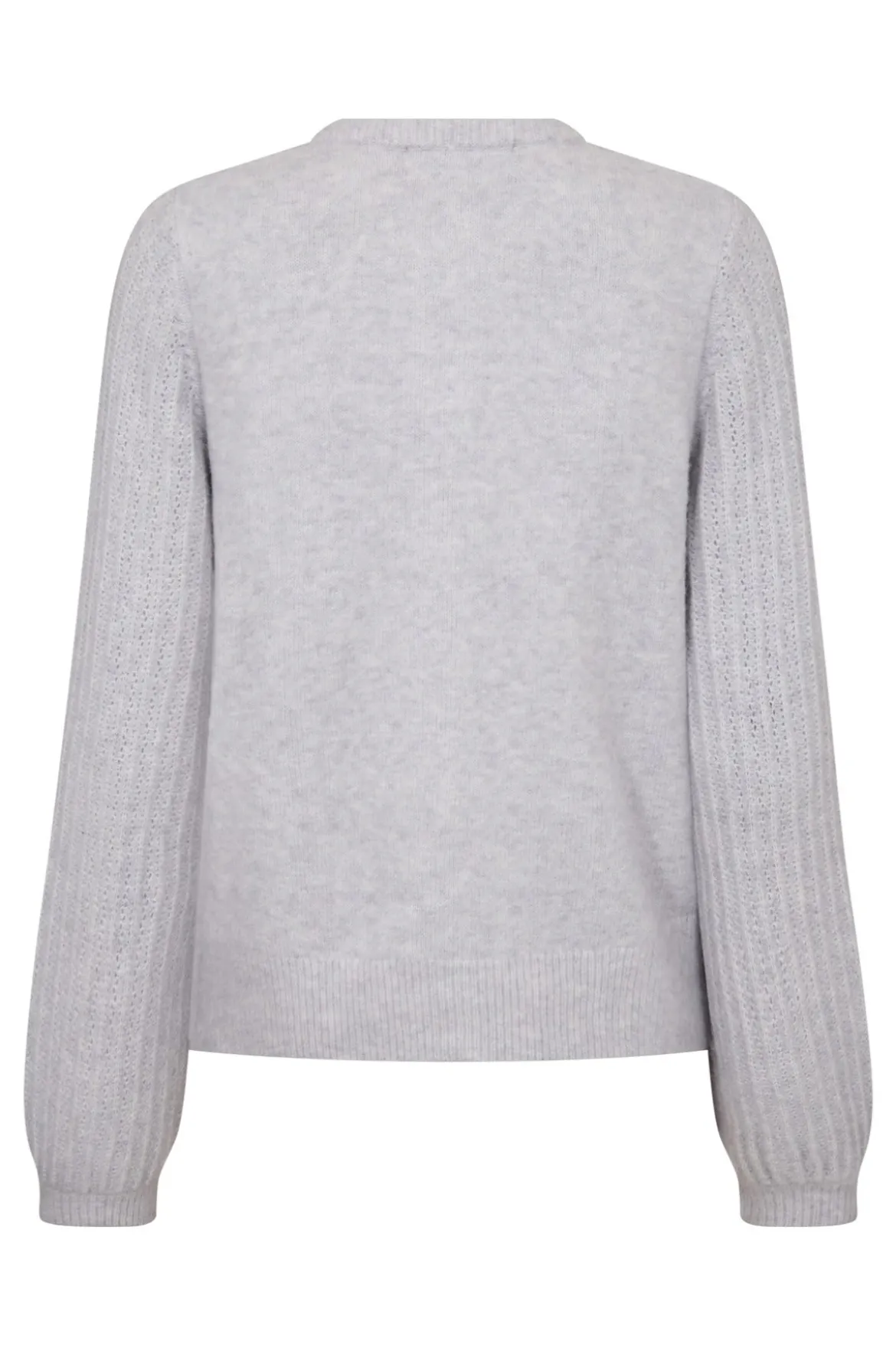 Fina - Strikket cardigan med struktur og knapper