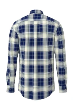 Flannel skjorte i ternet kvalitet
