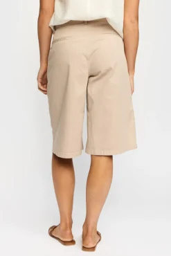 FRIDA - Lange shorts med vide ben