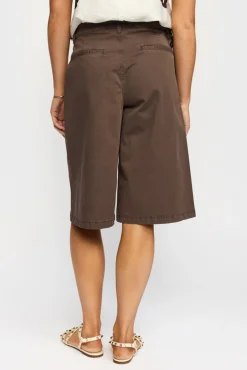 FRIDA - Lange shorts med vide ben
