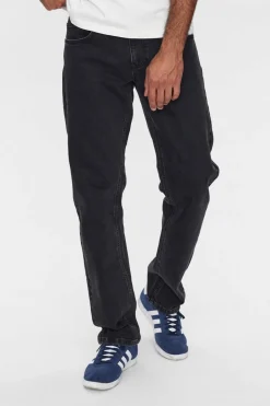 Gavin 104 - Jeans med lige ben og sort vask