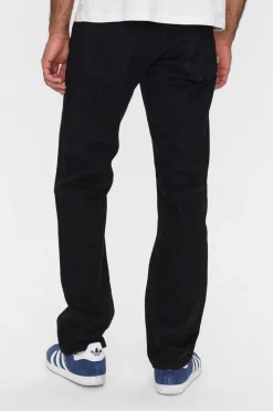 Gavin 105 - Sorte jeans med lige ben