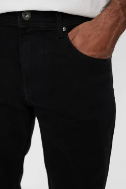 Gavin 105 - Sorte jeans med lige ben