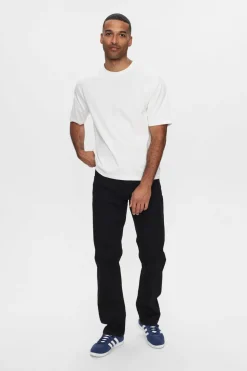 Gavin 105 - Sorte jeans med lige ben