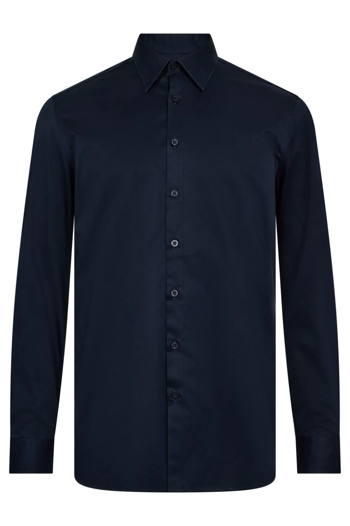 Hento - Strygefri langærmet skjorte