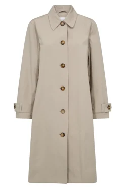 Ibi - Oversize trenchcoat med lommer