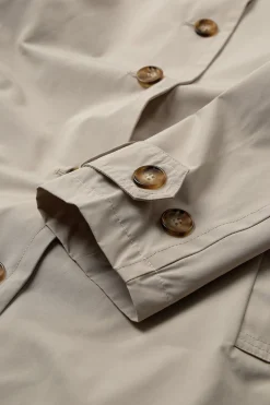 Ibi - Oversize trenchcoat med lommer